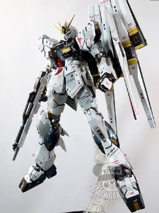 Bộ phụ kiện độ custom metal part set cho MG Nu gundam ver ka