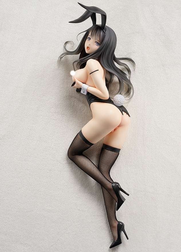 Mô hình tĩnh Xinhao 1/4 MIO USAMI Bunny Sisters Work girl - Chất lượng cao