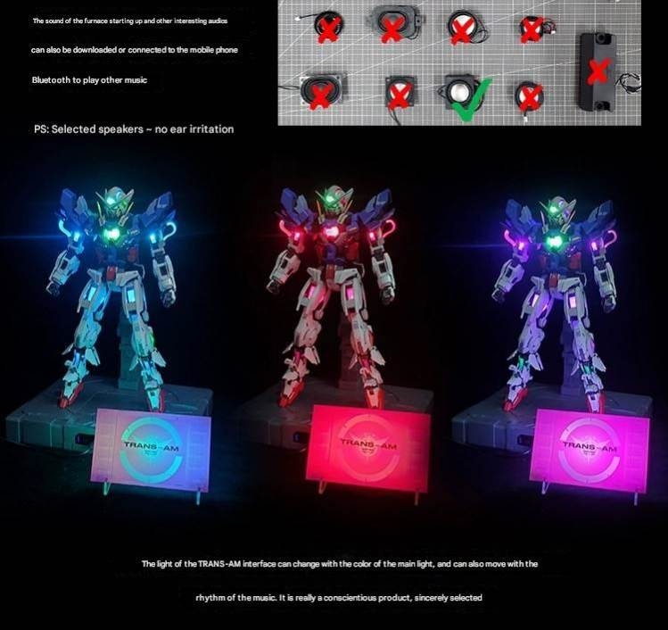 LED RGB Sound âm thanh cho PG 1/60 Exia gundam - U&A model