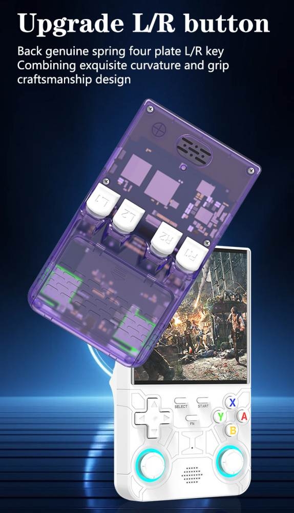 Máy chơi game R36 Ultra WIFI Retro Handheld Console 4.0 Inch Screen