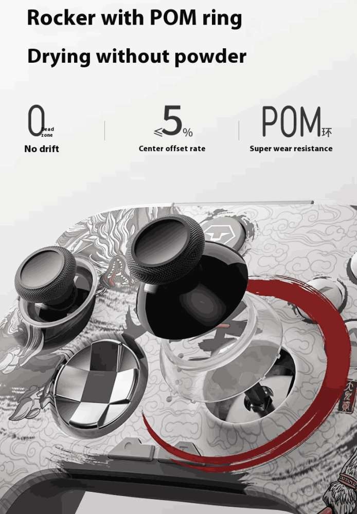 Tay game AOLION AL-NS2286H Wukong Great Sage Edition RGB Tri-Mode Gaming Controller with Dual Hall Effect Linear Trigger