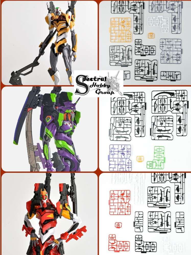 Phụ kiện Sửa đổi giáp cơ thể RG EVA 00 01 02 06 08 Evangelion Weapon Package Modification