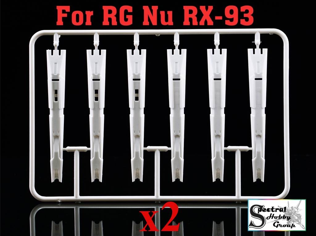 Phụ kiện Fin Funnel Floating Cannon Custom cho Nu Gundam MG RG RX93