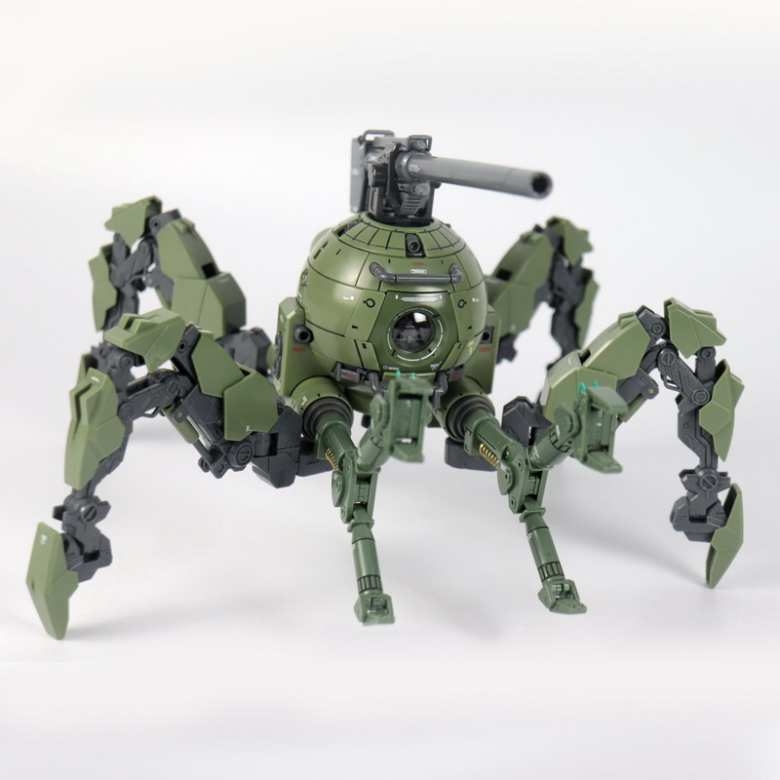 Mô hình lắp ráp MG 1/100 POLYPODBALL Green Land Warfare Iron Polypod Ball RB-79PP