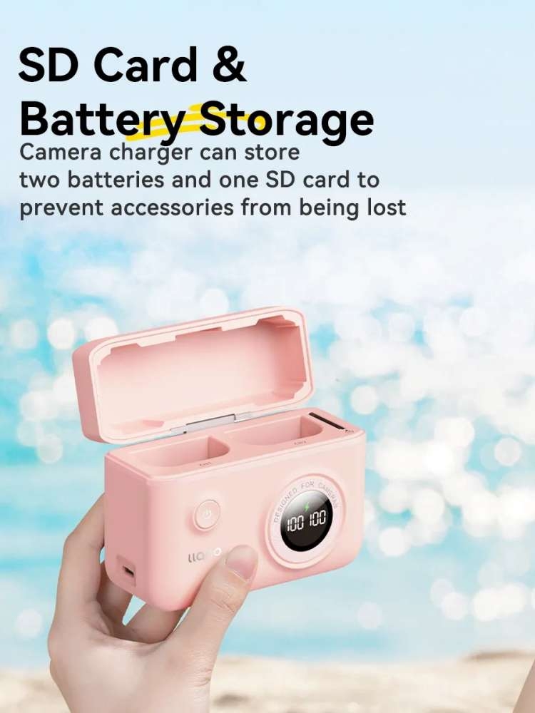 Hộp sạc nhanh LLANO LP-E6 E6N E6NH cho máy ảnh Canon R6 R5 60D 70d 80D 90D 5d4 5D3 5D2 5DS Camera Charger