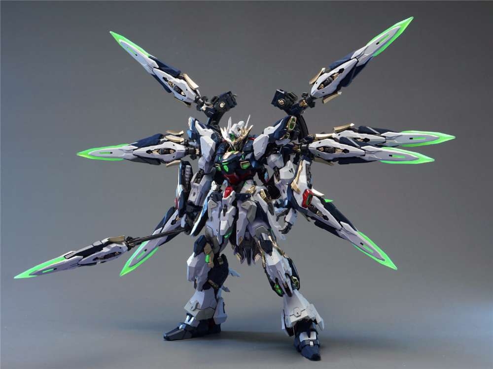 Mô hình lắp ráp MG 1/100 APOCALYPSE White - Black Phoenix A01 Metal Frame Vientiane Fusion