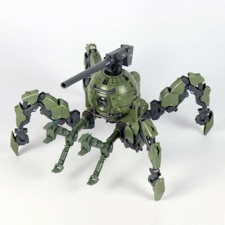 Mô hình lắp ráp MG 1/100 POLYPODBALL Green Land Warfare Iron Polypod Ball RB-79PP