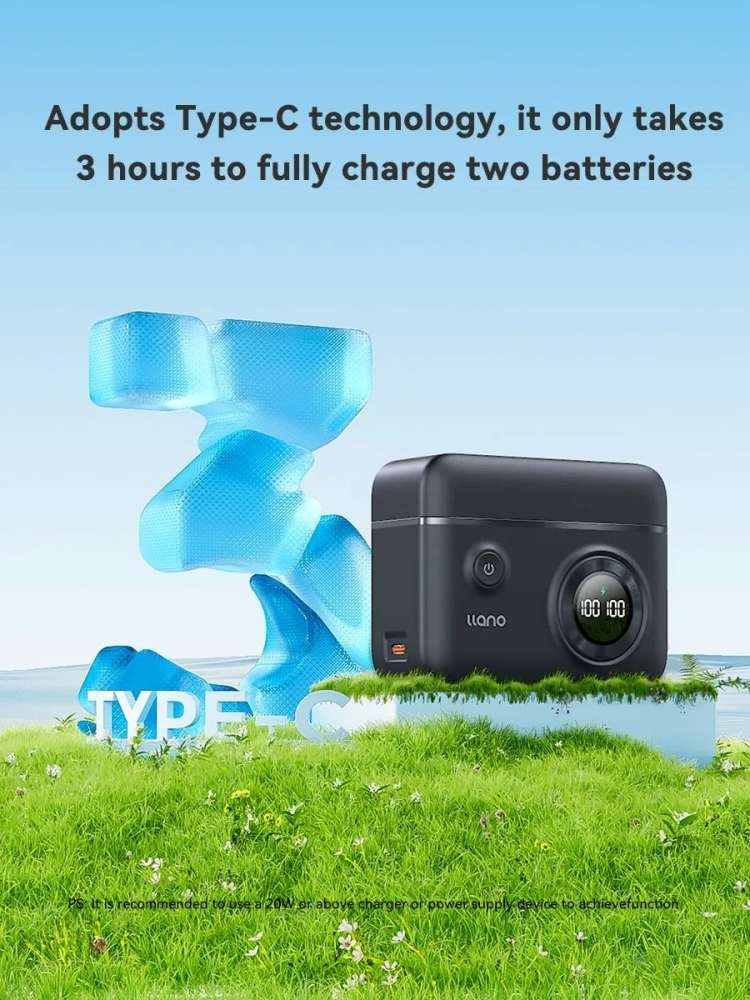 Hộp sạc nhanh LLANO LP-E6 E6N E6NH cho máy ảnh Canon R6 R5 60D 70d 80D 90D 5d4 5D3 5D2 5DS Camera Charger