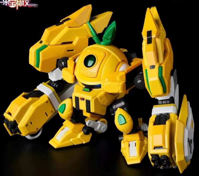 Mô hình lắp ráp Robo Trái cây Dứa Thơm giác đấu Fruity robo Pineapple slasher