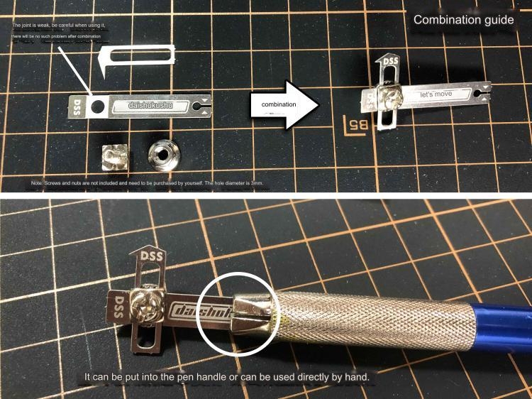 Dụng cụ kẻ line chisel song song AJ0030 Alexen balanced symmetrical engraved line engraved knife Cutter