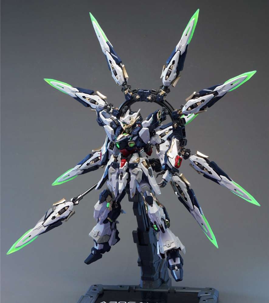 Mô hình lắp ráp MG 1/100 APOCALYPSE White - Black Phoenix A01 Metal Frame Vientiane Fusion