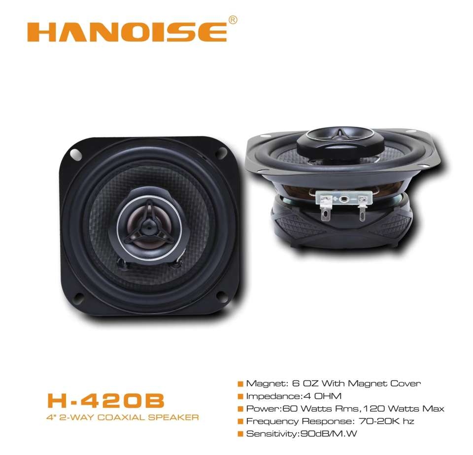 Loa HANOISE Đồng trục 25W - 250W Coaxial speakers 4 5 6 inch professional 2 ways tweeter