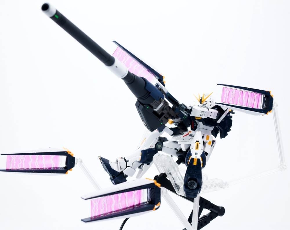 Phụ kiện lắp ráp EW Hyper Mega Bazooka launcher RG HG 1/144 Nu HiNu Effect wing