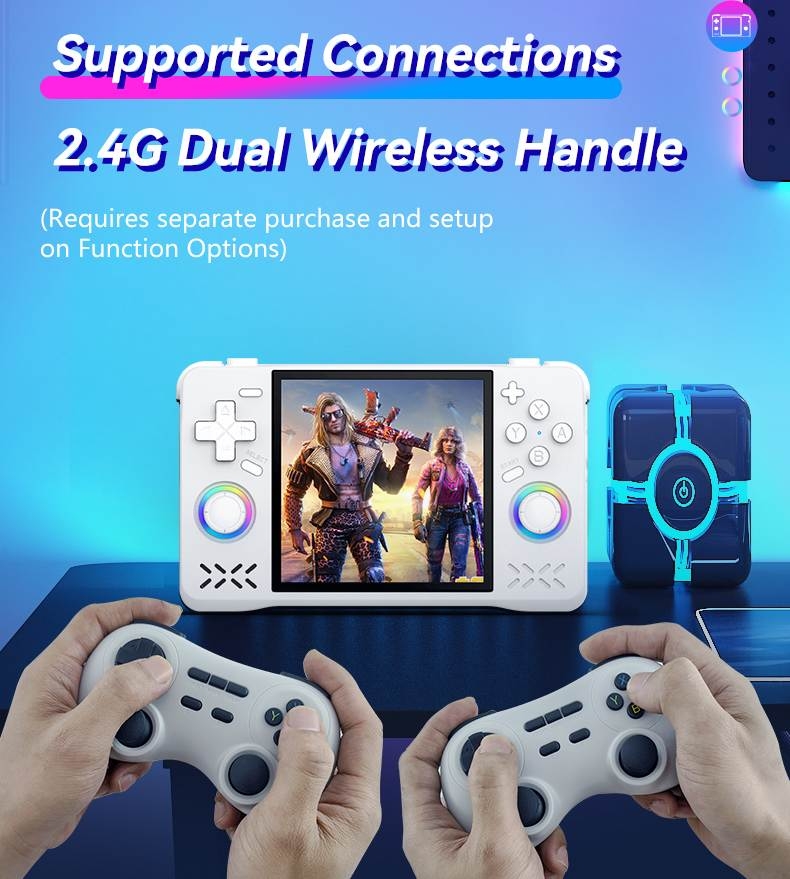 Máy chơi game XF40H Retro Handheld Console 4.0 Inch Screen