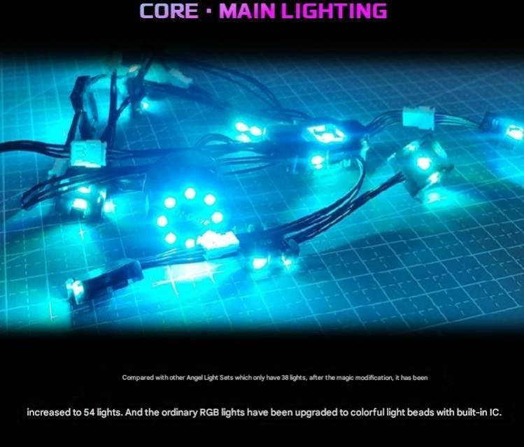 LED RGB Sound âm thanh cho PG 1/60 Exia gundam - U&A model