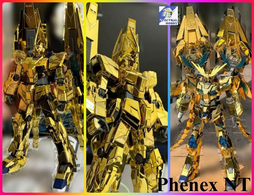 Mô hình lắp ráp MG 1/100 Phenex NT Shield Tail 6642S Electroplate Coating 6642 gundam Daban