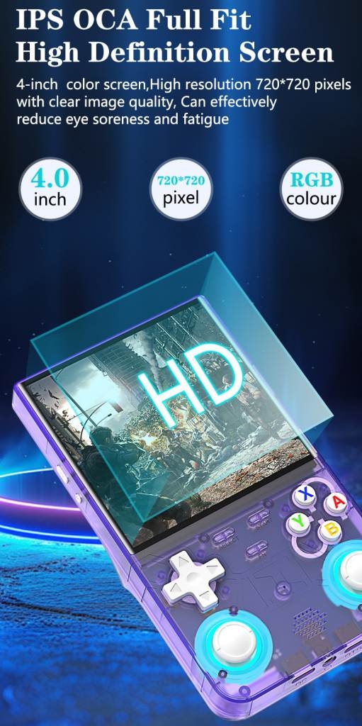 Máy chơi game R36 Ultra WIFI Retro Handheld Console 4.0 Inch Screen