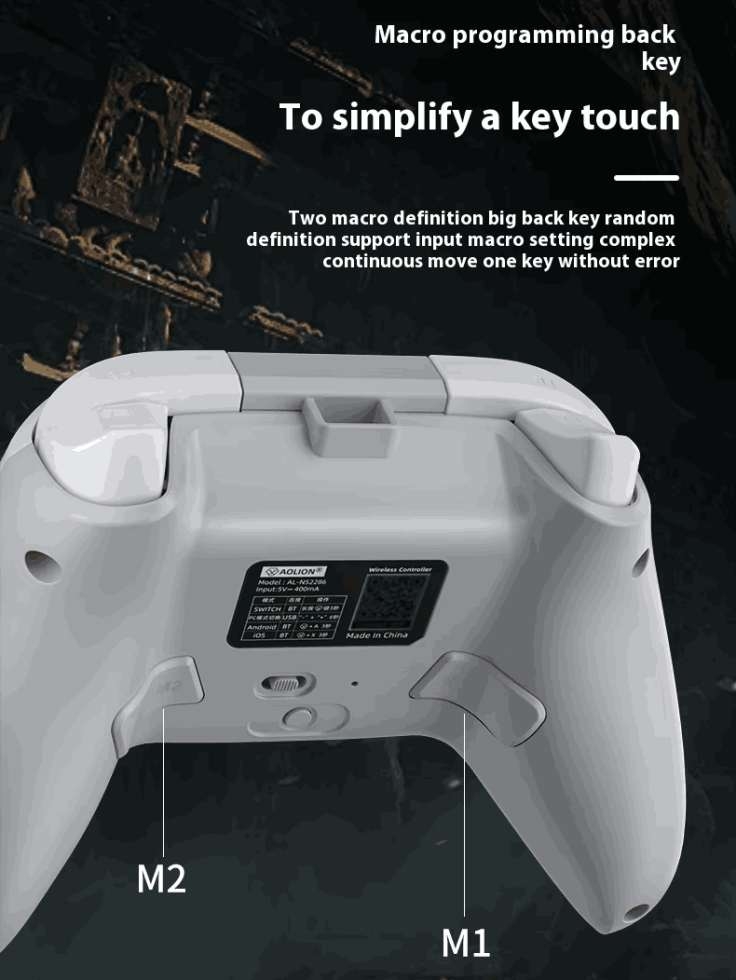 Tay game AOLION AL-NS2286H Wukong Great Sage Edition RGB Tri-Mode Gaming Controller with Dual Hall Effect Linear Trigger