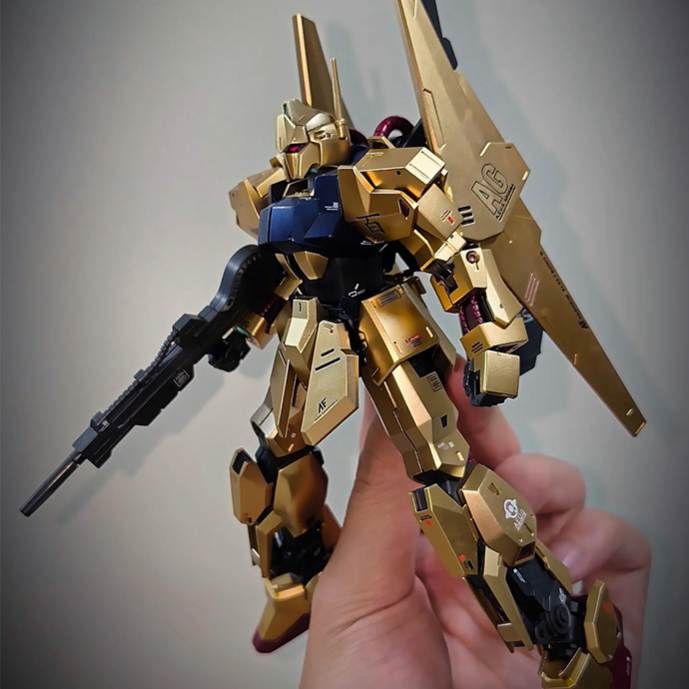 Mô hình lắp ráp HG 1/144 Hyaku Shiki (Gold / White / Black) - Wanmohui model