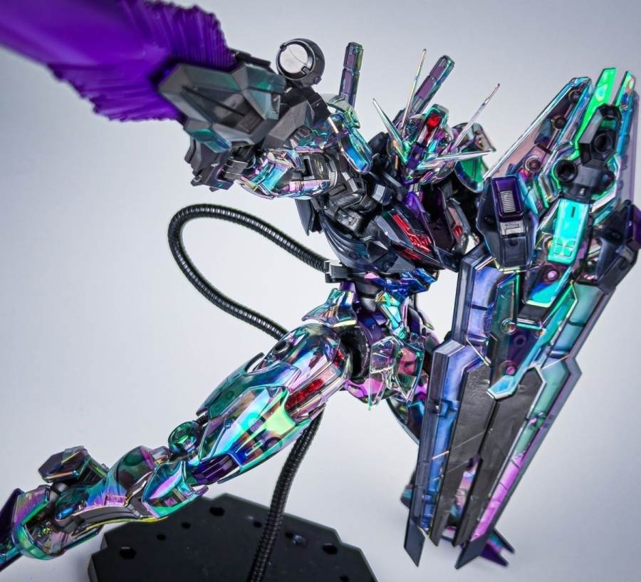 Mô hình lắp ráp FM 1/100 Gundam Aerial Phantom Prism Clear ver laser - Kunlun model