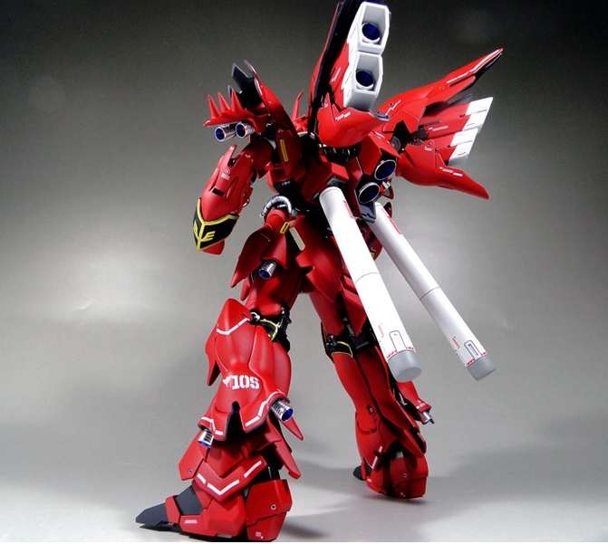 Mô hình lắp ráp HG 1/144 Sinanju MSN-06S HGUC BANDAI