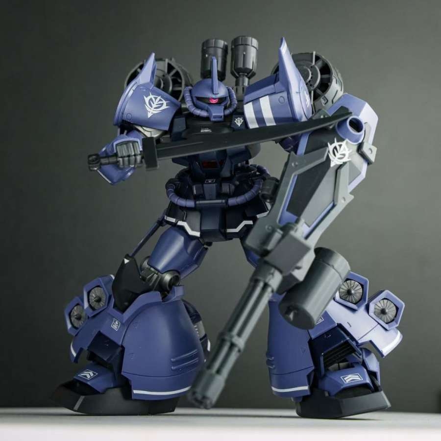 Mô hình lắp ráp HG 1/144 Gouf Custom Midnight Tiger Dark Night Color Heavy Cannon - B3 Star model