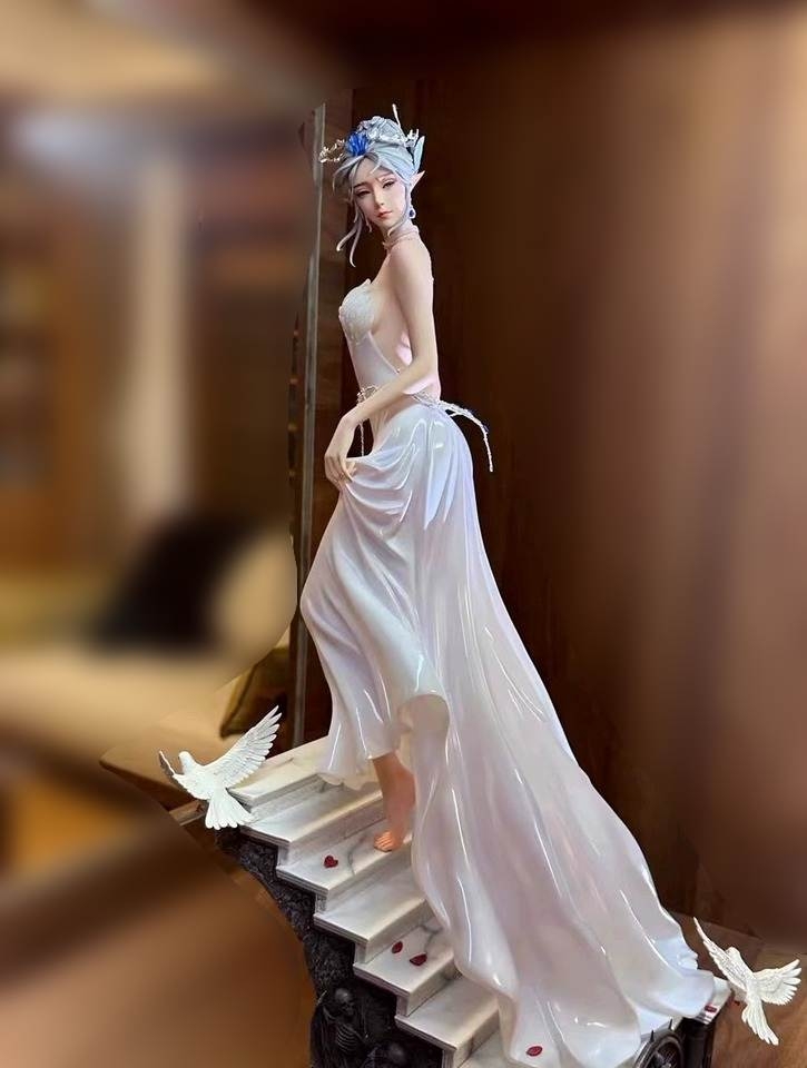 Mô hình Figure Ghost Blade Ice Princess Elf Yan Onito Kaikinen Anime Girl 38-58cm High Quality