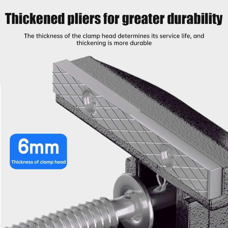 Dụng cụ Eto kẹp kèm đe Greener Mini Bench Dual-Purpose Table Clamp-on Vise With 360