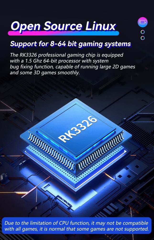 Máy chơi game XF40H Retro Handheld Console 4.0 Inch Screen