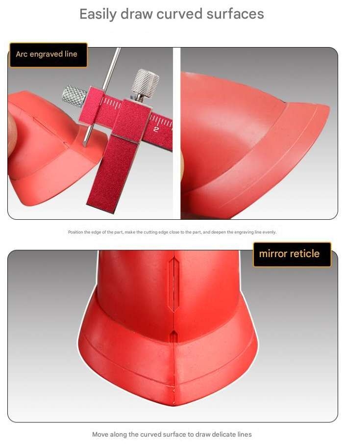 Kẻ line chisel khắc đều song song ustar UA90040 equidistant engraving parallel knife