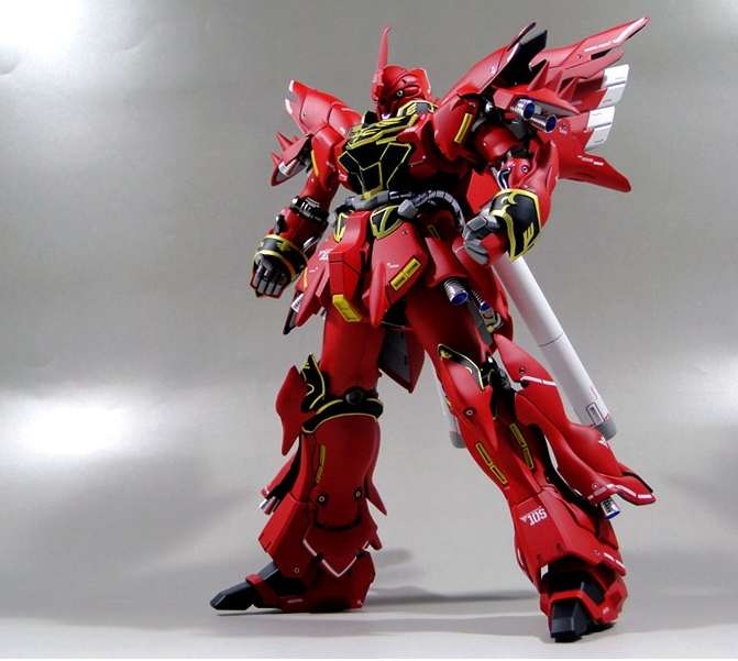 Mô hình lắp ráp HG 1/144 Sinanju MSN-06S HGUC BANDAI