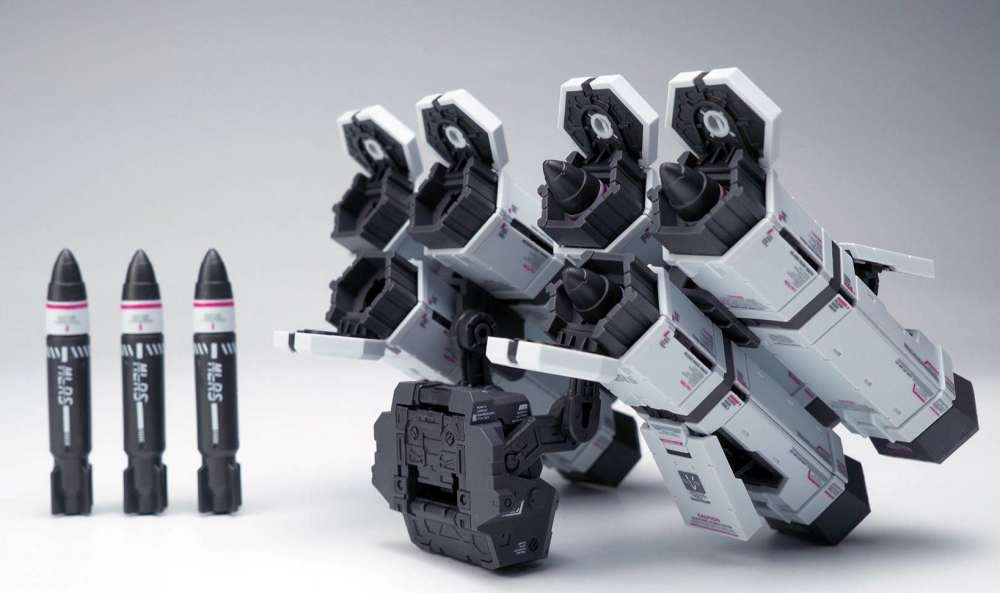 PHụ kiện mô hình MG 1/100 Physalis MLRS Pack + Clear Armor Parts cho Solomon GP02A