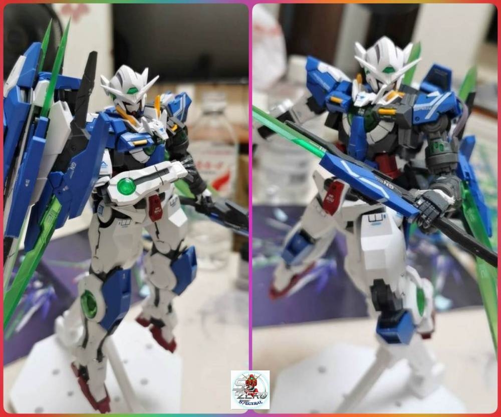 Mô hình lắp ráp MG 1/100 Exia R4 Double Shield Angel IV