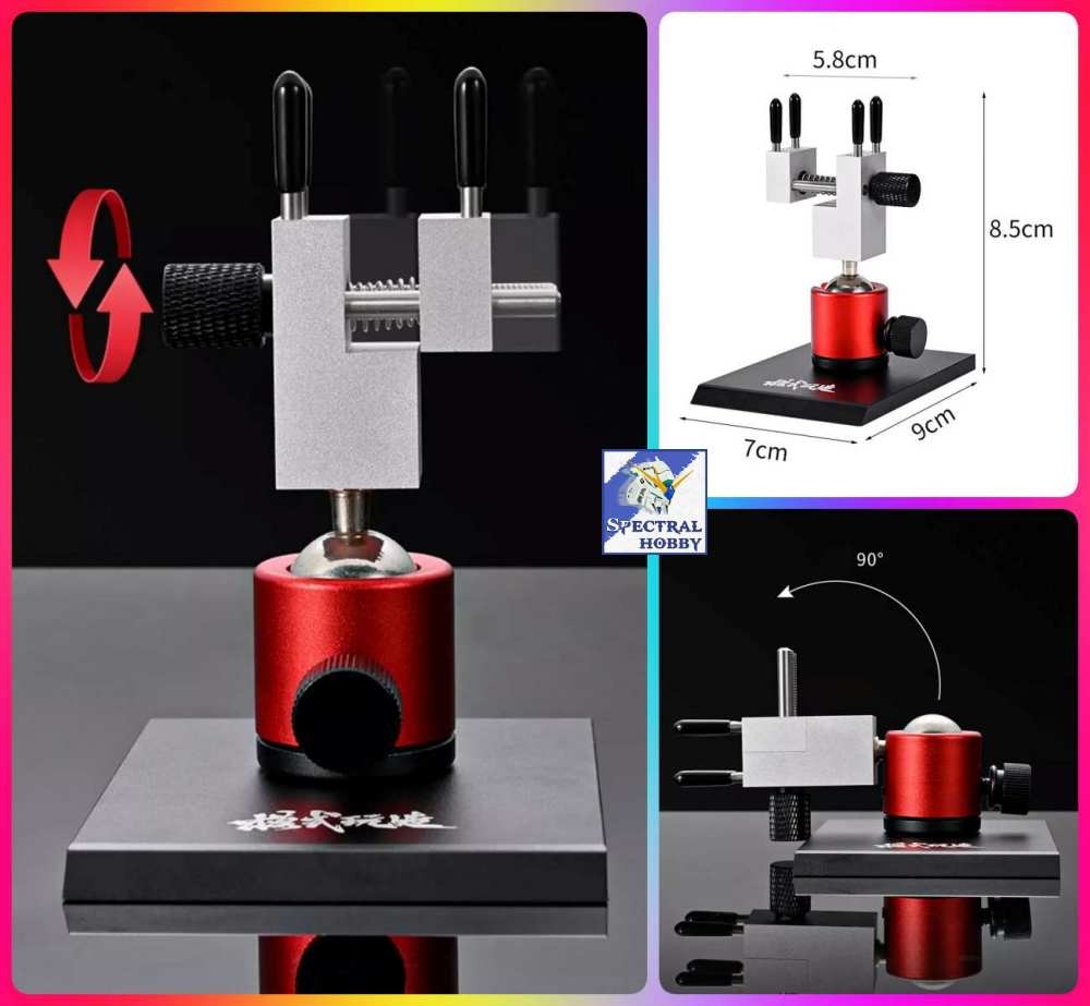 Dụng cụ Eto Split Metal Vice kẹp đỡ mô hình MS083 High Precision Split Vise Clamp Clamping