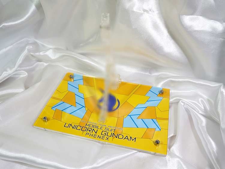 Đế giá đỡ action base MICA UC Gundam Rx-78-2 Unicorn Banshee Phenex NT01 Alex Nu Hinu rx93