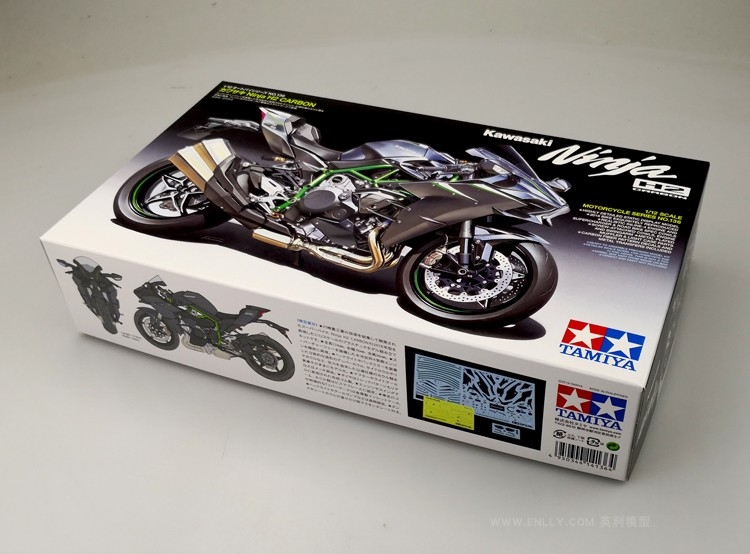Mô hình lắp ráp Moto Tamiya 1/12 Kawasaki Ninja H2R Motorcycle Series No. 131