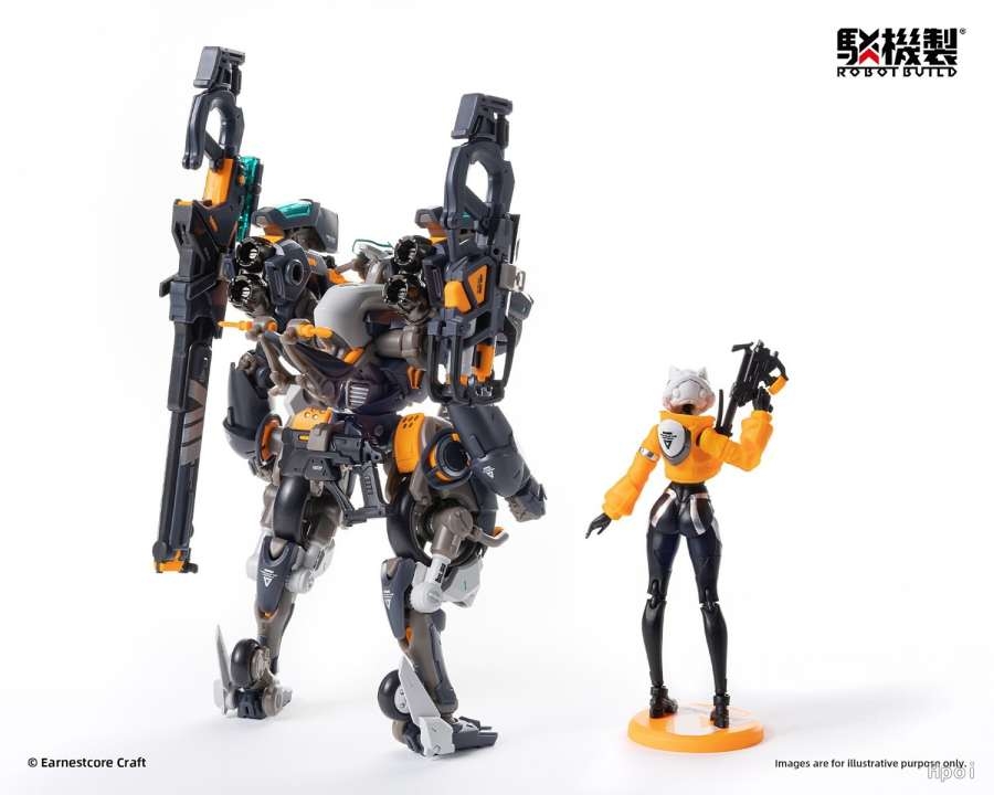 Mô hình Robot Build RB-14 Denki No. 9 AutoNine Seiji Nakara Armored Action Figure