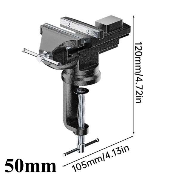 Dụng cụ Eto kẹp kèm đe Greener Mini Bench Dual-Purpose Table Clamp-on Vise With 360