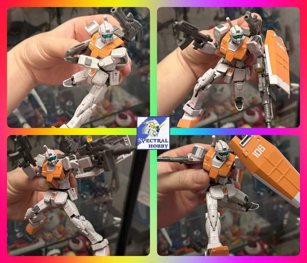 Mô hình lắp ráp Hg 1/144 RGM-79 GM Jim Morocco Front Type GK65297 Gaoke