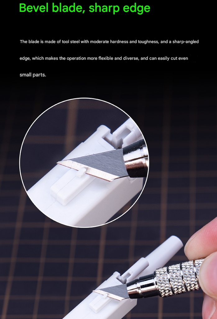 Dao kĩ thuật mô hình GALAXY lightweight wide mouth engraving pen knife metal