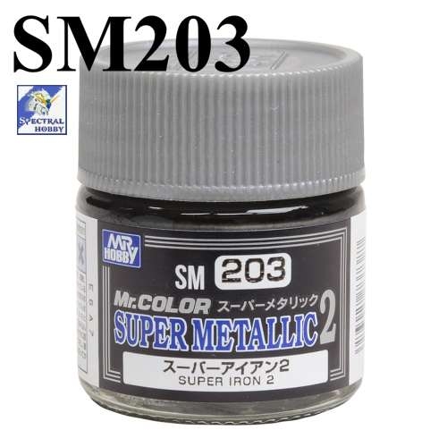 Sơn mô hình Mr.hobby color Super Metallic 2 lacquer series SM 201 202 203 204 205 206