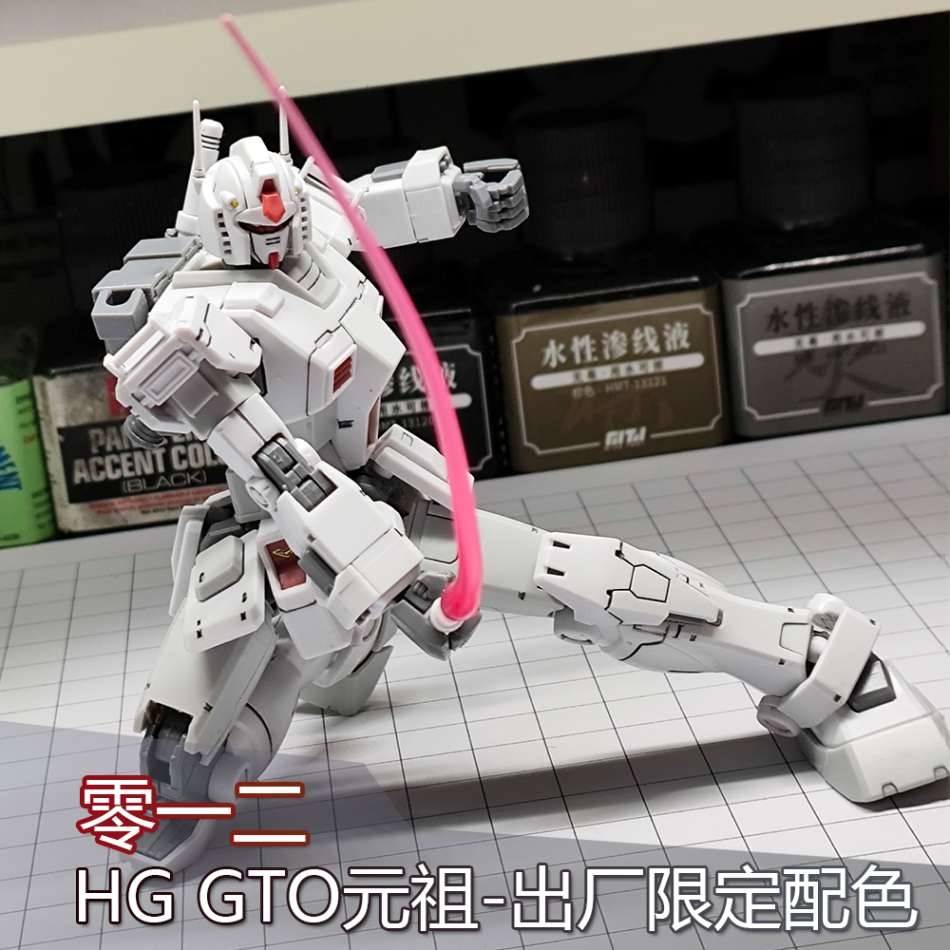 Mô hình lắp ráp HG 1/144 Rx-78-2 GTO original factory color RX78 - 012GTO (base + decal)