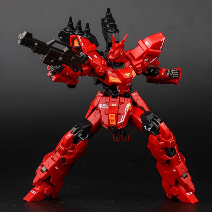 Mô hình lắp ráp HG 1/144 Varguil AMS-123X Red color Sazabi Prototype gundam Star model