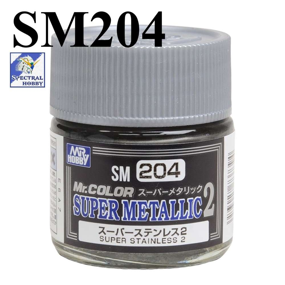 Sơn mô hình Mr.hobby color Super Metallic 2 lacquer series SM 201 202 203 204 205 206