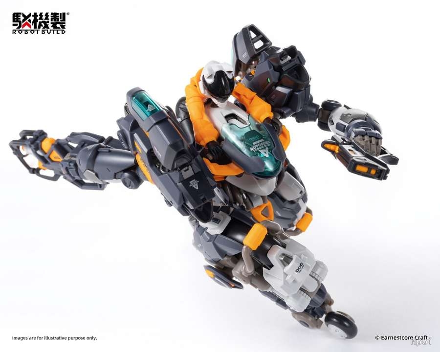 Mô hình Robot Build RB-14 Denki No. 9 AutoNine Seiji Nakara Armored Action Figure