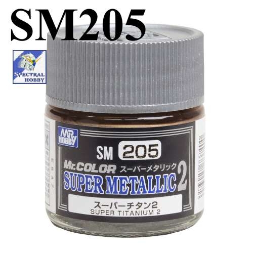 Sơn mô hình Mr.hobby color Super Metallic 2 lacquer series SM 201 202 203 204 205 206