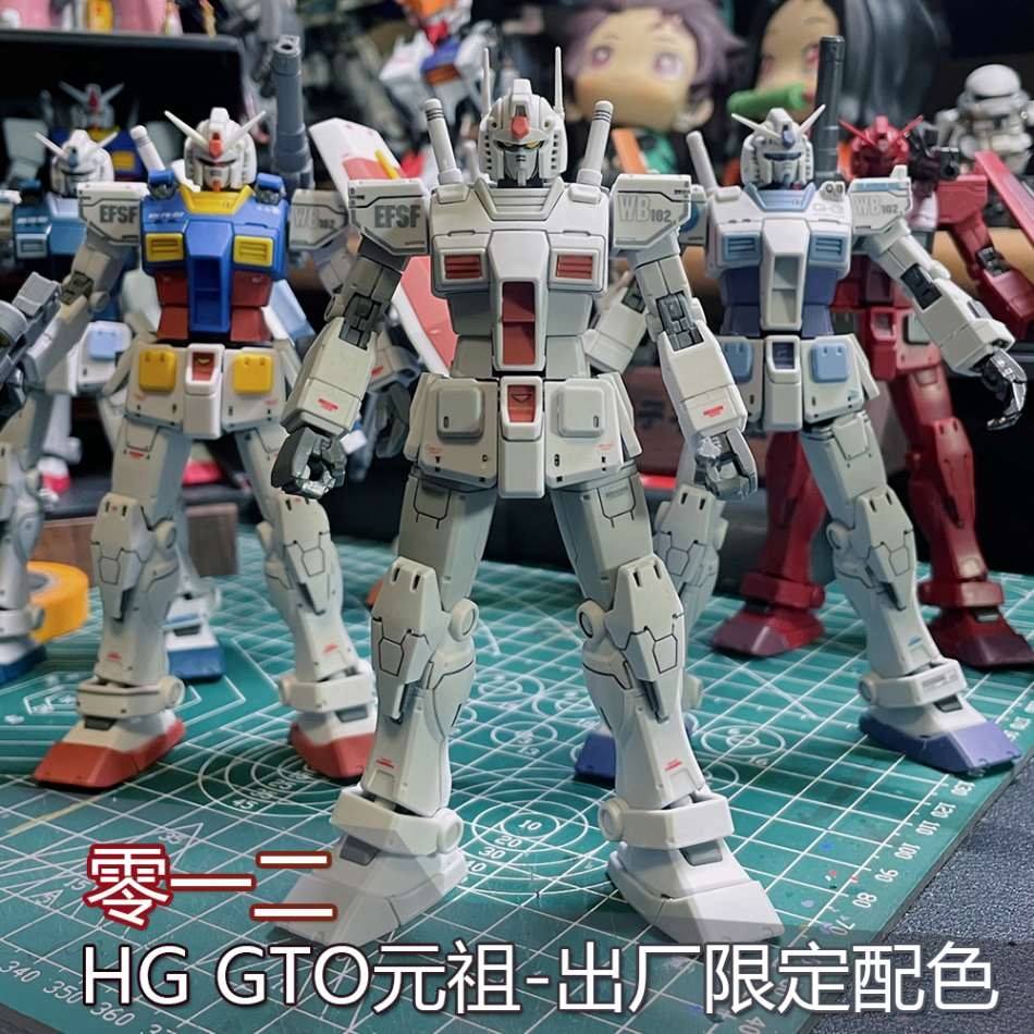 Mô hình lắp ráp HG 1/144 Rx-78-2 GTO original factory color RX78 - 012GTO (base + decal)