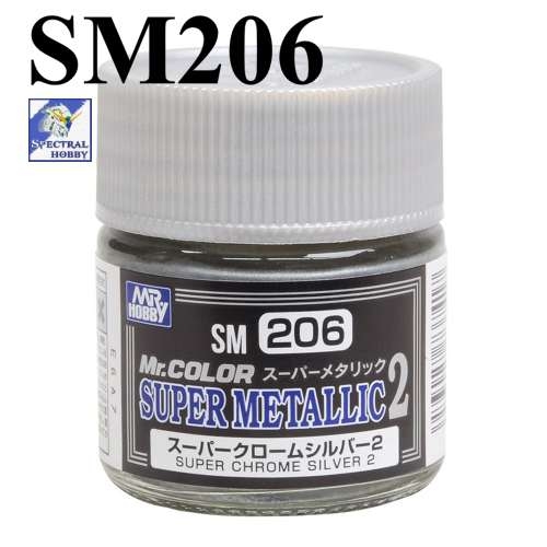 Sơn mô hình Mr.hobby color Super Metallic 2 lacquer series SM 201 202 203 204 205 206