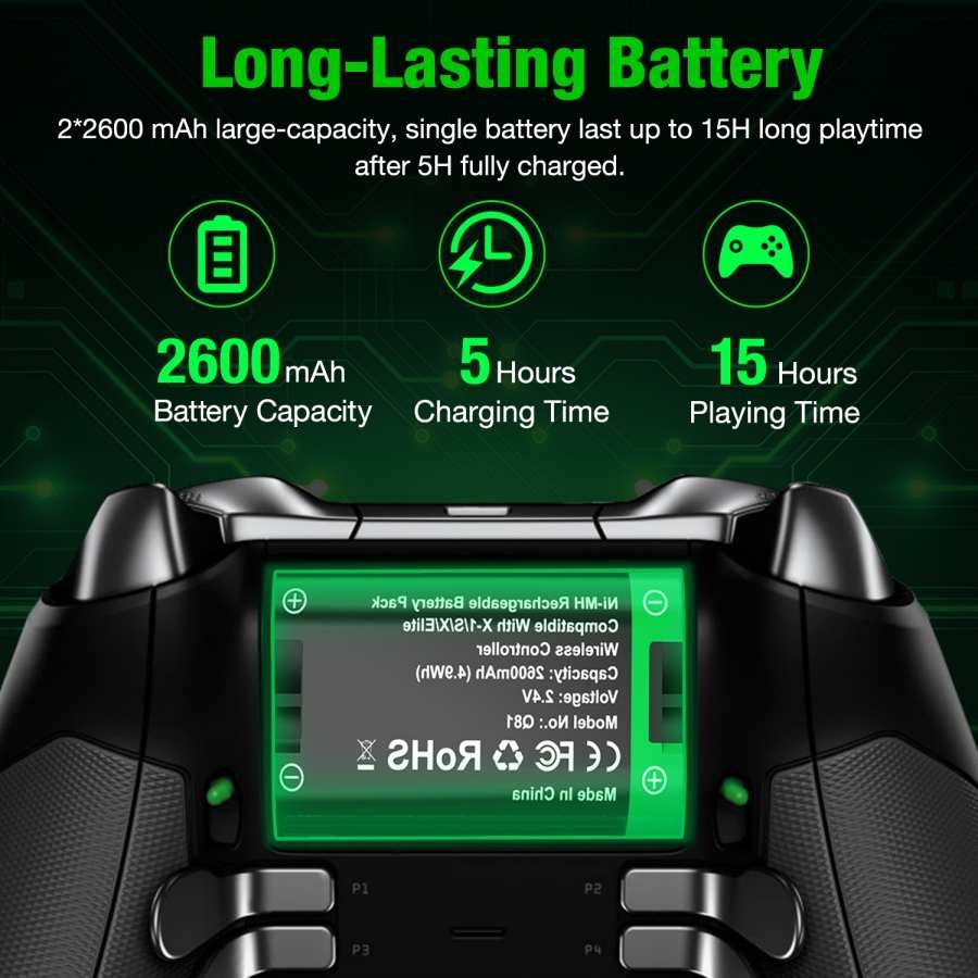 Pin sạc cho tay game Rechargeable Batteries Charger Xbox One S/X Wireless Controller
