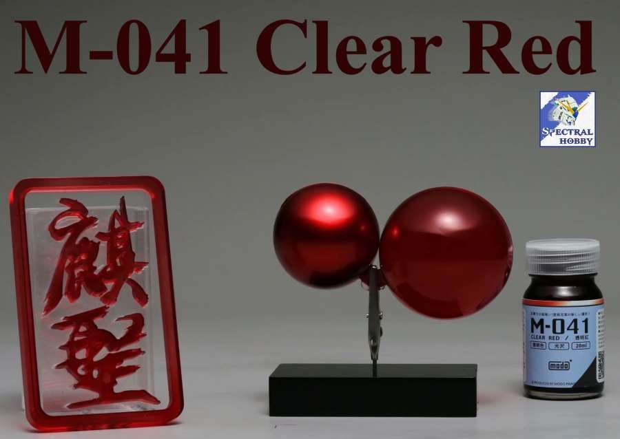 Sơn mô hình màu Clear Color Modo paint Red Orange Yellow Blue Purple M040 - M049